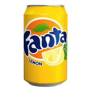 Fanta Lemon Fat Can 330ml