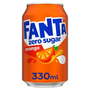 Fanta Zero Fat Can 330ml