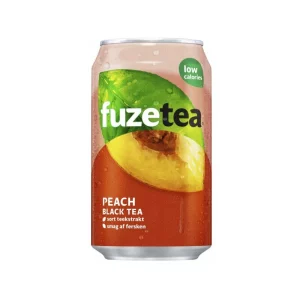 Fuze Peach Black tea Fat Can 330ml