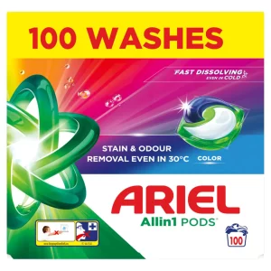 ARIEL 100pcs Color Box Laundry Capsules