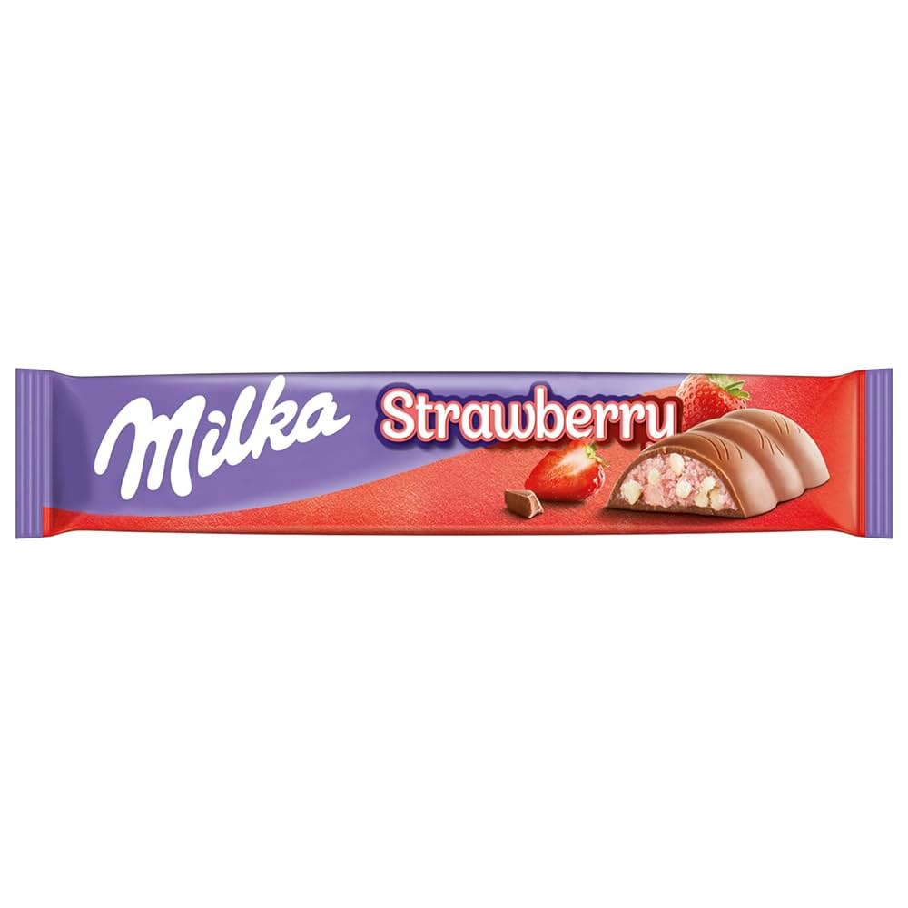Milka & Strawberry 36.5g