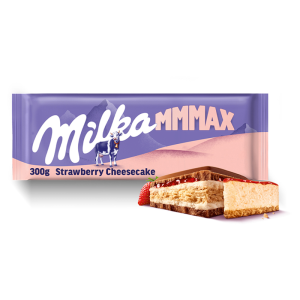 Milka Strawberry Cheesecake 300g