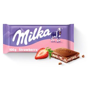 Milka Strawberry Yoghurt 100g