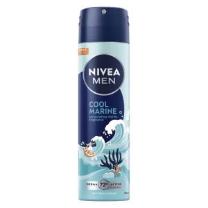 Nivea Men Cool Marine Antiperspirant Spray 150ml