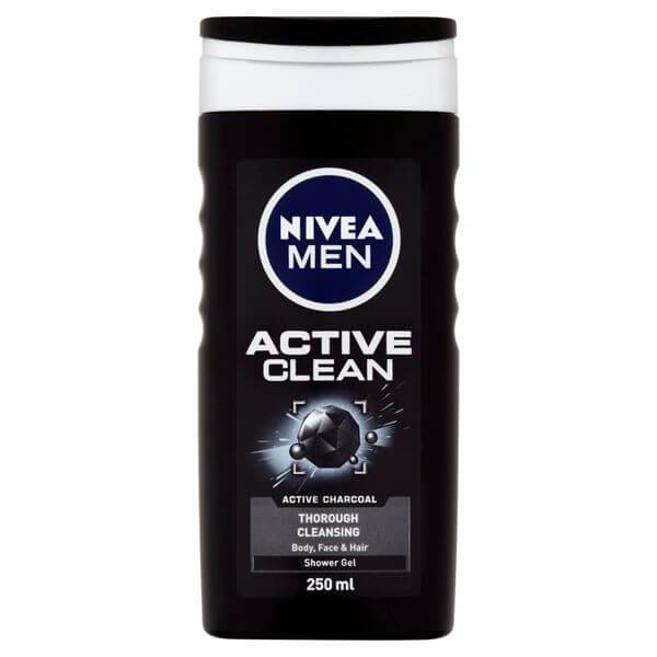 Nivea Men Shower Gel Active Clean 250ml